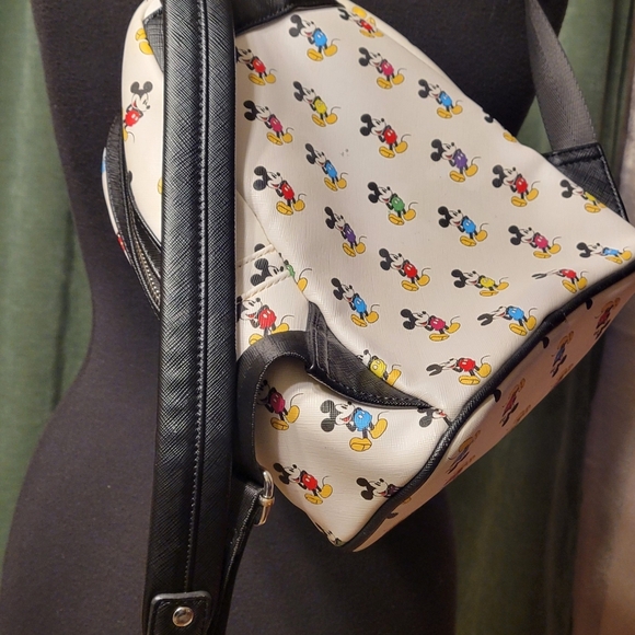 Cream Backpack with Mickey Mouse Print - Picture 5 of 9